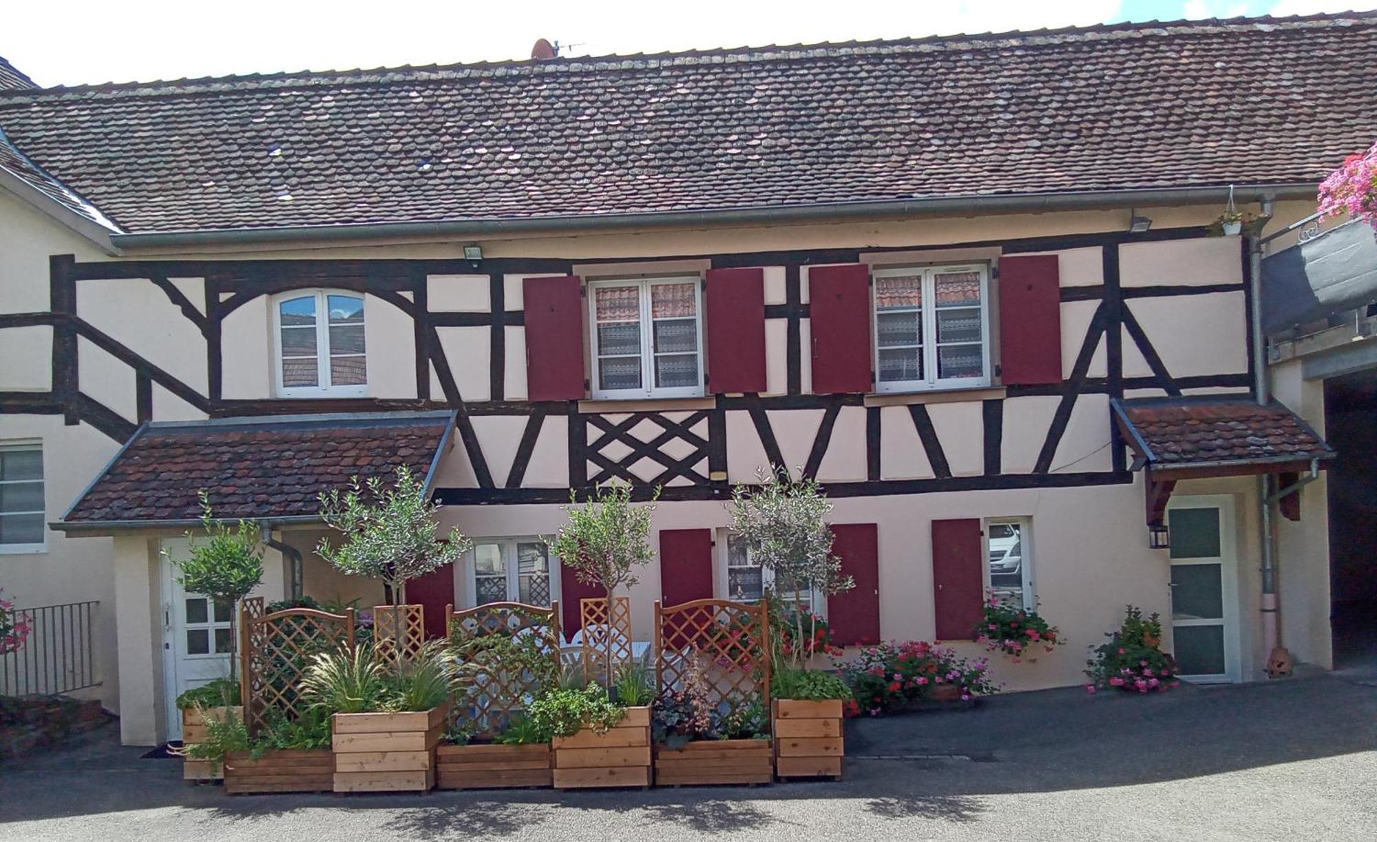 Villa Le Repaire Des Hirondelles - Le Colombage Scharrachbergheim-Irmstett Exterior foto